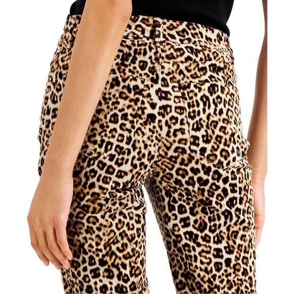 Charter Club Leopard Print Straight Leg Pants(Size 6) - Picture 7 of 11